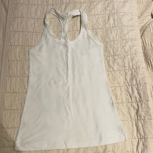 Lululemon white tank size 6